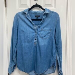 J. Crew denim top